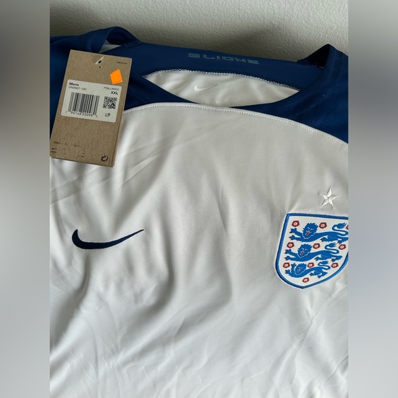 Nike Authentic England National Team DN0687-100 Soccer Jersey Men’s Sz: XXL - Picture 5 of 8